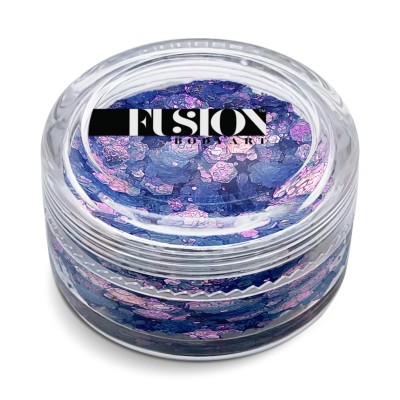 Fusion Body Art Glitter Cream - Purple Butterflies  10ml Fusion Body Art Glitter Cream - Purple Butterflies  10ml